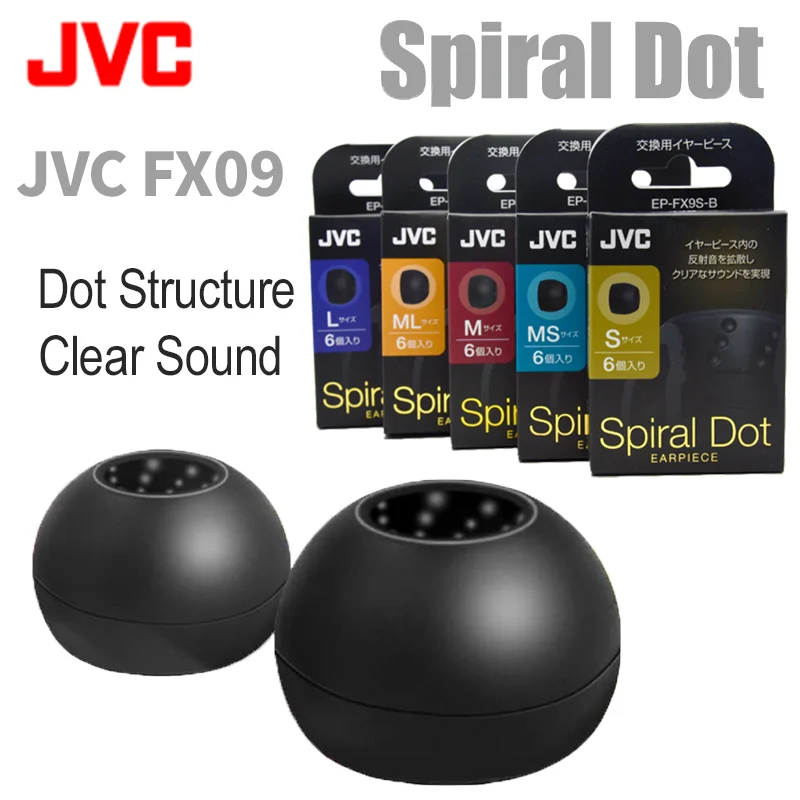 JVC Spiral Dot Eartips Silicon - Anker Speaker Soundcore Boom 2 review and price